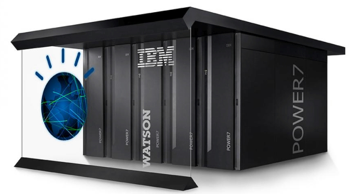 IBM Watson: пять секций по восемнадцать серверов Power 750 (изображение: itpro.co.uk). 