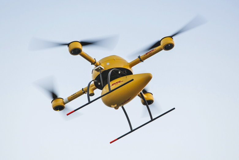 DHL запускает доставку дронами товаров первой необходимости (фото: foxnews.com).
