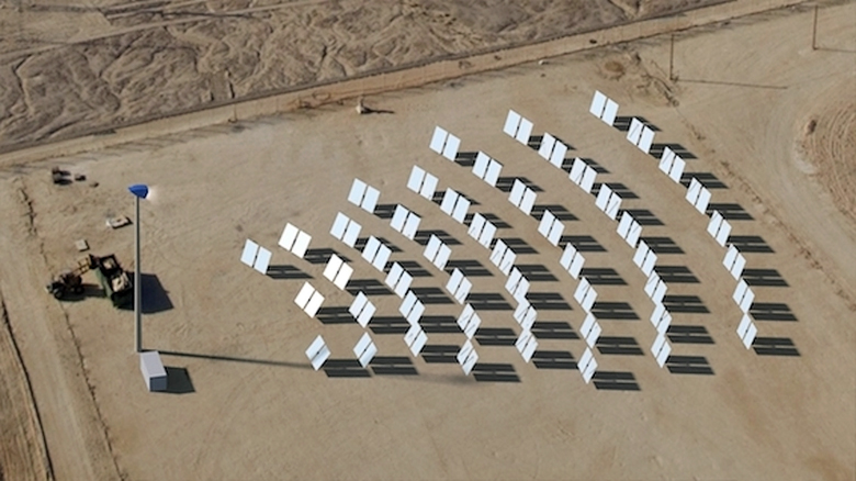 Солнечная электростанция RayGen гибридного типа (фото: reneweconomy.com.au).