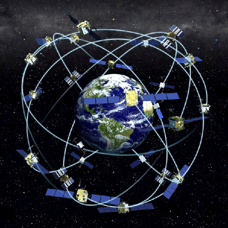 Спутниковая группировка системы глобального позиционирования (изображение: military.ir).