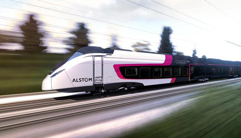 Поезд Alstom Transport серии TGV (фото: Justine Rohée).