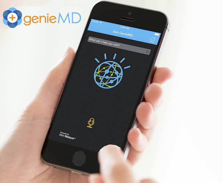 Мобильная платформа GenieMD для консультации пациентов (фото: IBM).