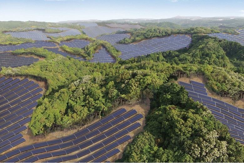 В Японии будет построена крупнейшая солнечная электростанция 