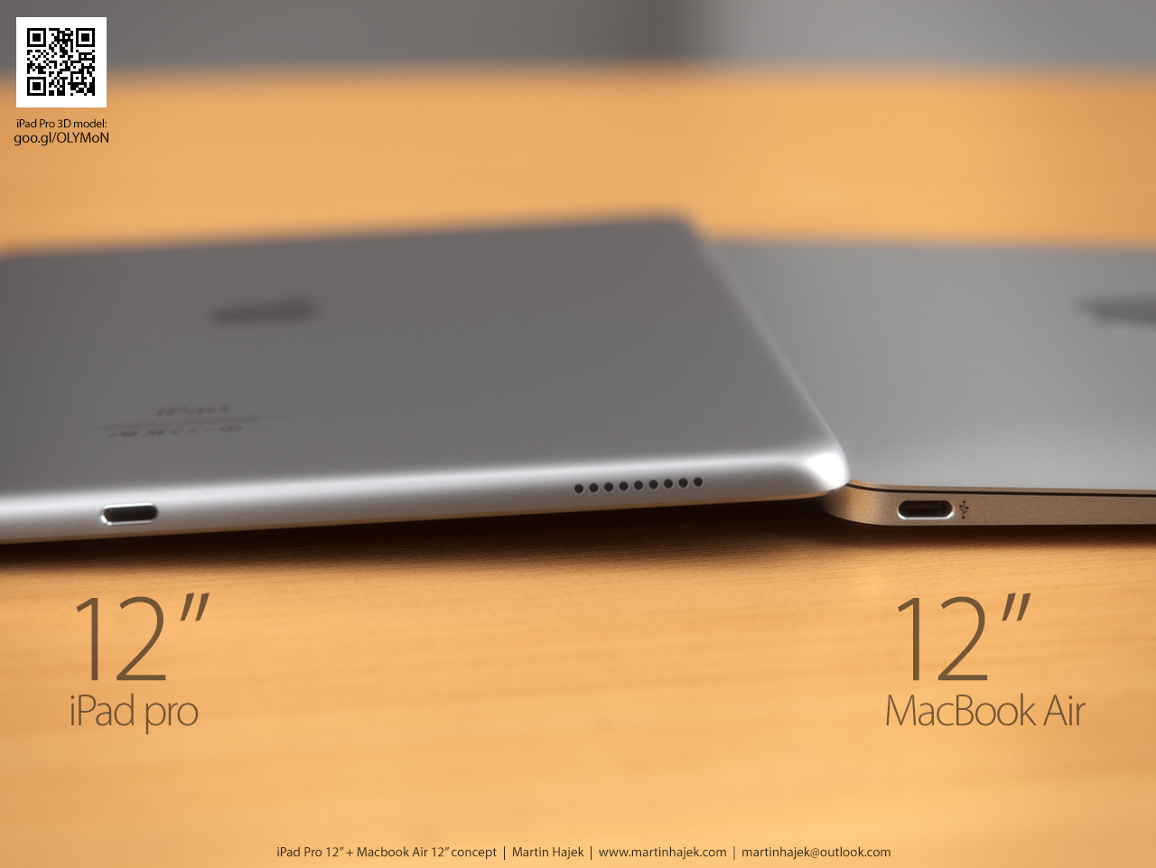 Это  только концепт, 12-дюймовой планшетки Apple пока не выпускала. Но выглядит... неплохо, согласитесь?