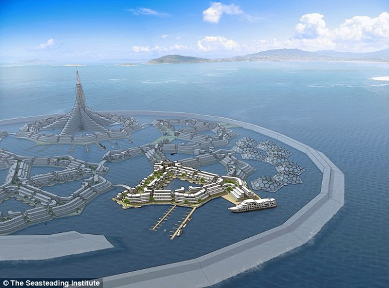 В 2020-м году должен появится первый плавучий город