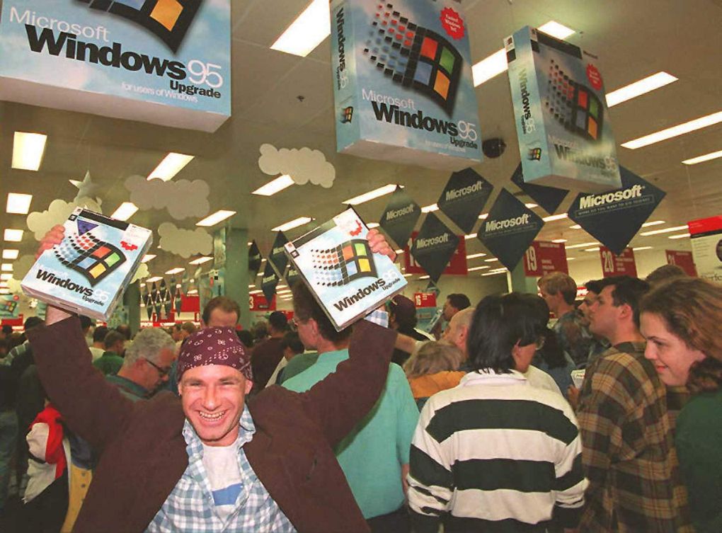 Запуск Windows 95