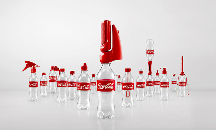 Вторая жизнь бутылок Coca-Cola: водяной пистолет, светильник и много другое