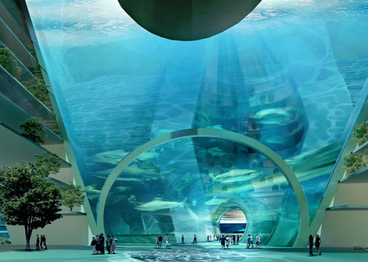 В Китае планируют построить подводный город-остров
