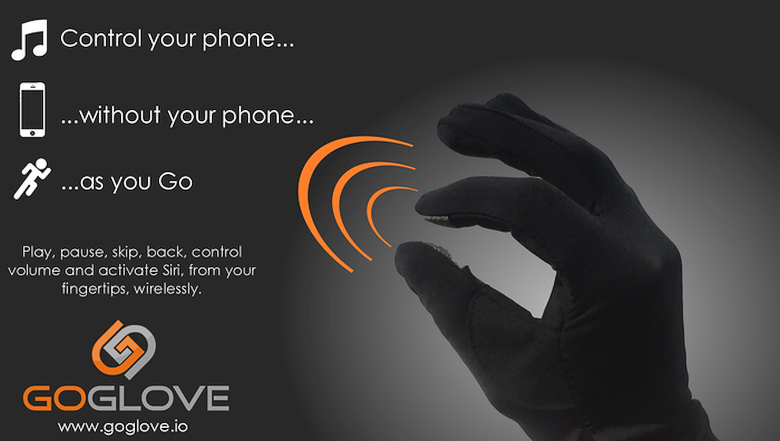 GoGlove - управление смартфоном на кончиках пальцев (изображение: Ben Harris).