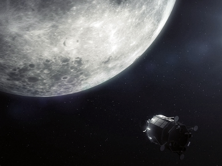 Зонд Lunar Mission One отправит на Луну "капсулу времени" (изображение: lunarmissionone.com).