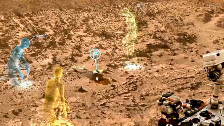 Очки HoloLens от Microsoft будут использовать для изучения Марса