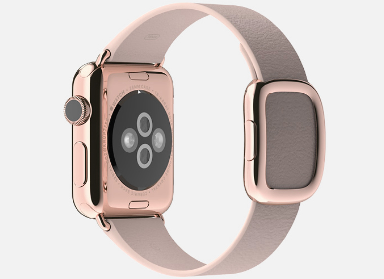 Apple Watch Edition в корпусе из розового золота (фото: apple.com).