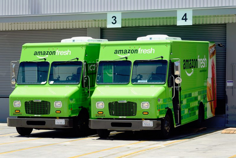 Amazon патентует изготовление заказов в дороге