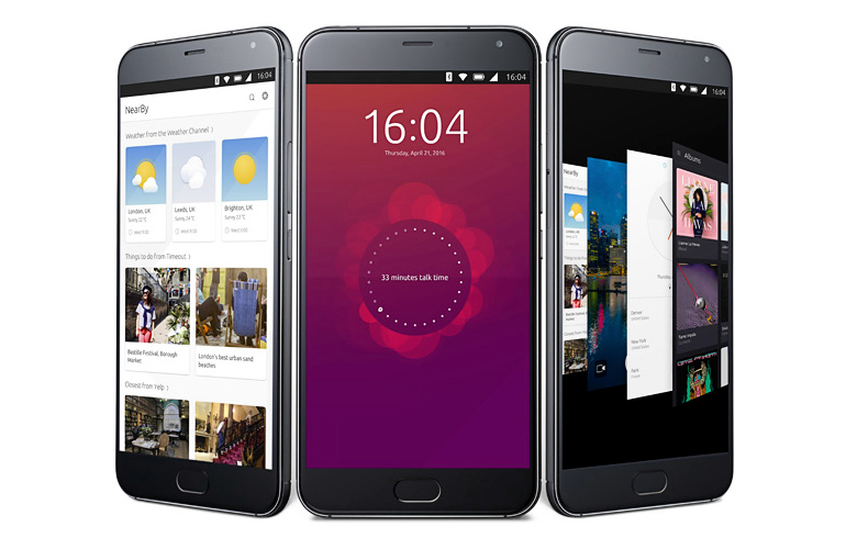 Meizu Pro 5 с обновлённой оболочкой Ubuntu Edition OTA-9 (изображение: ubuntu.com).