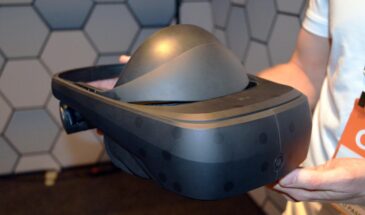 LG представила шлем виртуальной реальности на SteamVR.