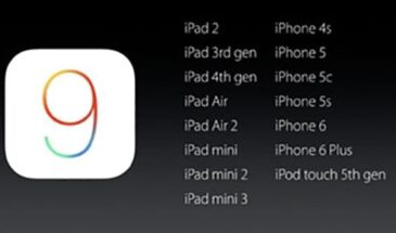 Новая iOS 9 будет поддерживать весь модельный ряд Apple, начиная с iPad 2 и iPhone 4s.