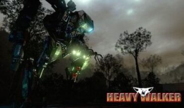 Симулятор шагающего робота Heavy Walker выложен для бесплатного скачивания.