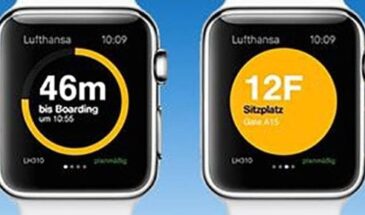 Lufthansa выпустила мобильное приложение для Apple Watch.