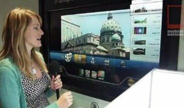 Сенсорный телевизор вместо окна