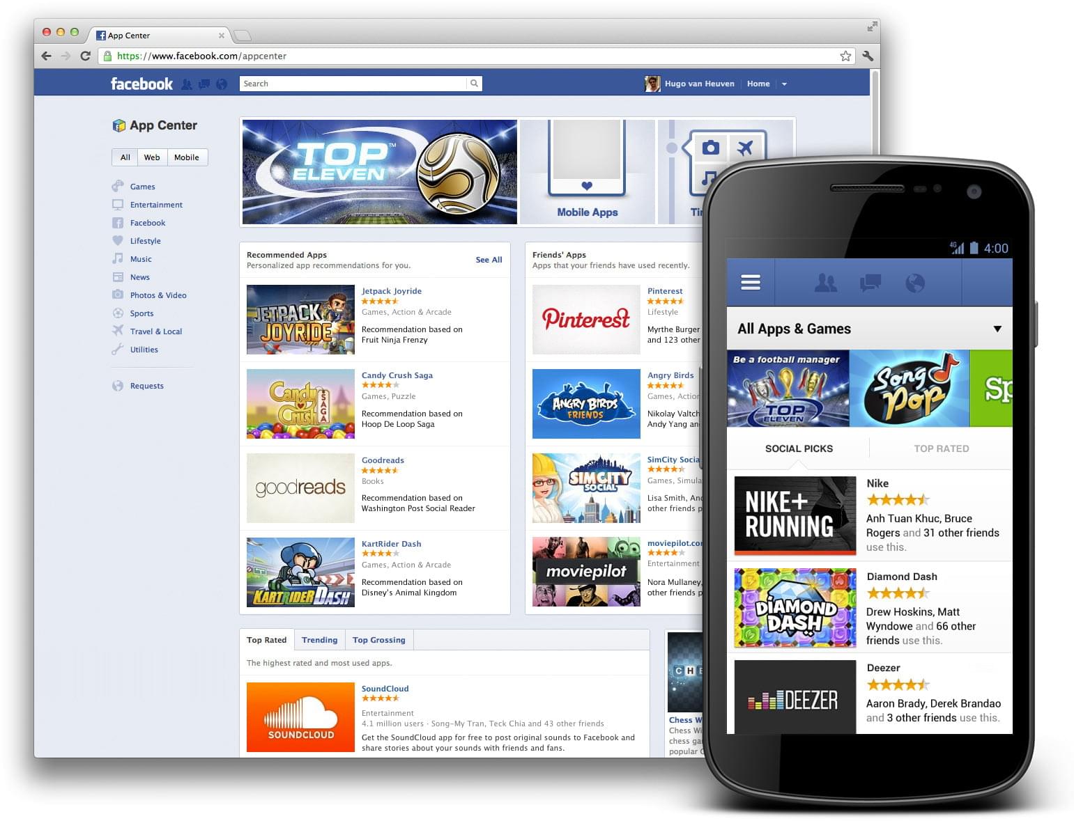 Mobile centre. Facebook приложение. App Center. App центр что это. APPCENTER мобильной приложении.