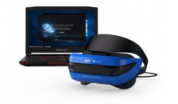 Первый серийный Windows-шлем Acer получит разрешение 2880×1440.