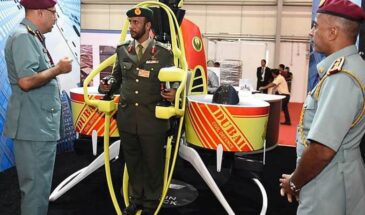 Пожарных в Дубае снабдят реактивными ранцами