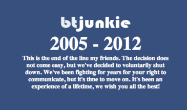 Эффект Megaupload: крупнейший поисковик торрентов BTJunkie закрылся от страха
