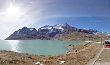Google Street View предлагает прокатиться на поезде по Альпам