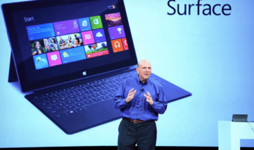 Стив Баллмер рассказал, сколько планшетов Surface в Microsoft планируют продать за год