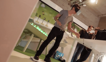 Очки Oculus Rift позволят прокатиться на летающем скейтборде.