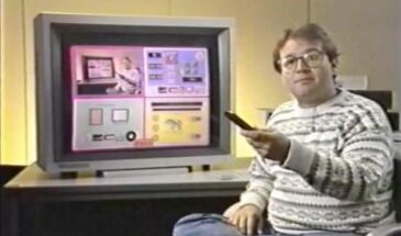 Один из создателей Macintosh показывает революционный медиацентр в 1990 году