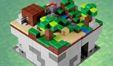 Lego выпустит конструктор, стилизованный под Minecraft