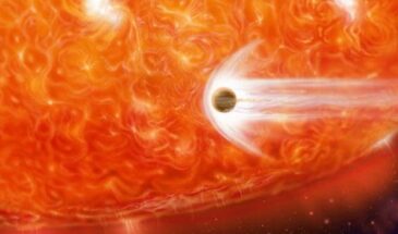 Учёным впервые удалось наблюдать процесс поглощения планеты её звездой
