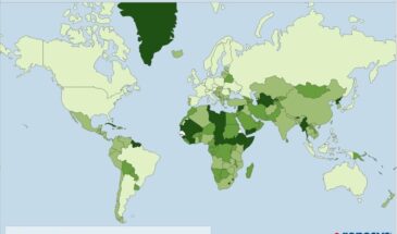 Инфографика: какие страны легче всего полностью отключить от интернета