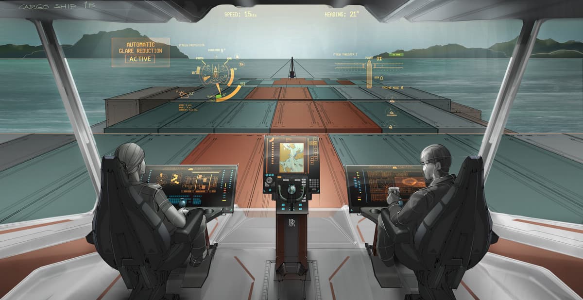 От продвинутых навигационных систем к беспилотным кораблям. Фото: Rolls-Royce plc / www.flickr.com
