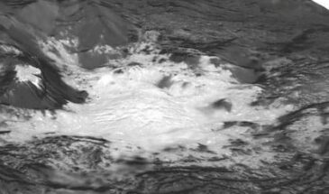 Белые пятна на Церере — свидетельства извержения древних ледяных вулканов