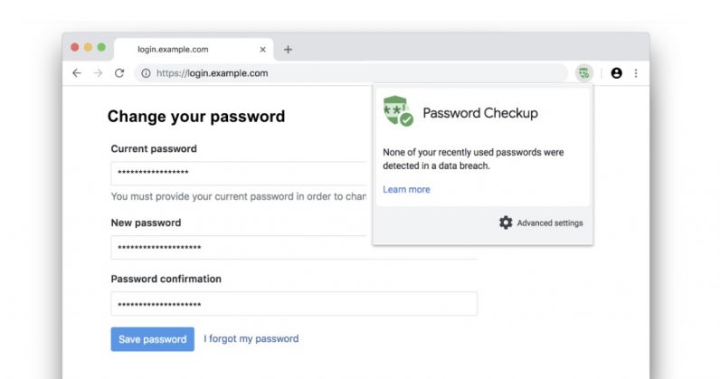 Новое расширение Google сообщает пользователям о взломе паролей 