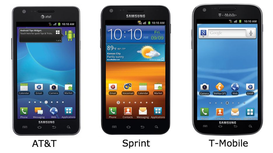 Вариации Galaxy S II