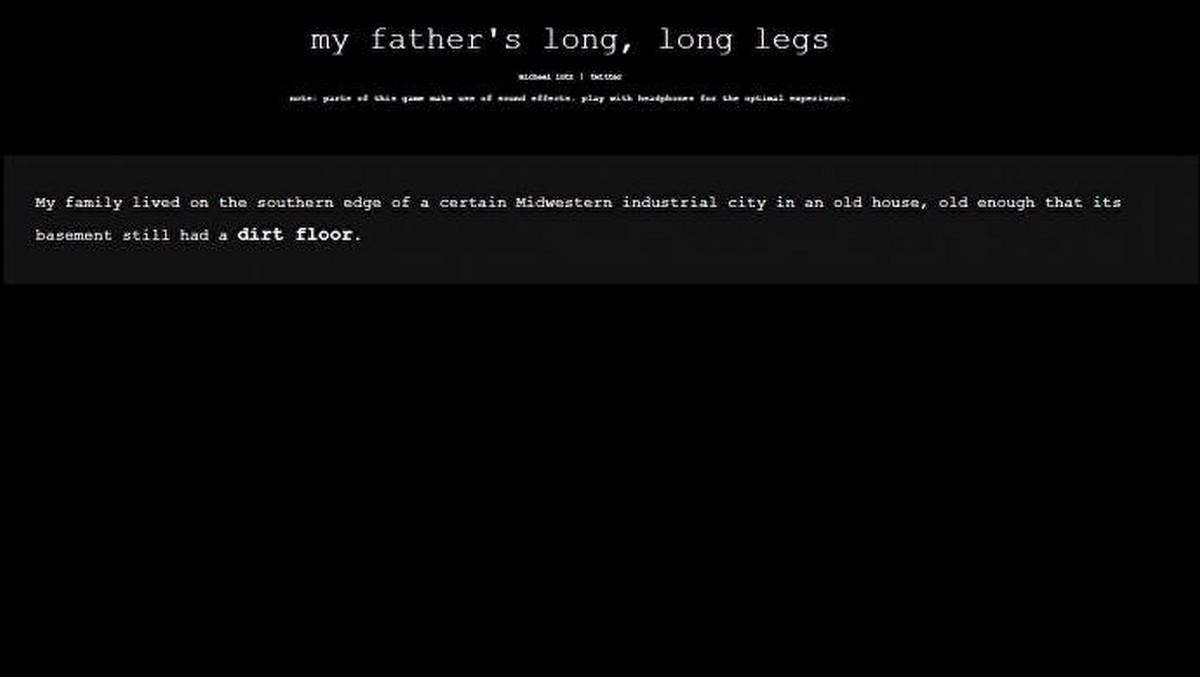 My Father’s Long Long Legs