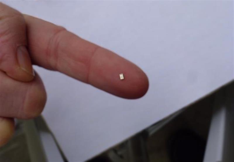 Самый маленький ультразвуковой датчик на кристалле для фиксации прикосновений и жестов