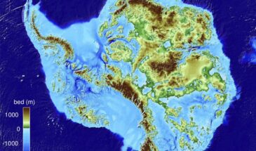 Ученые впервые представили миру подробную «подледную» карту Антарктиды
