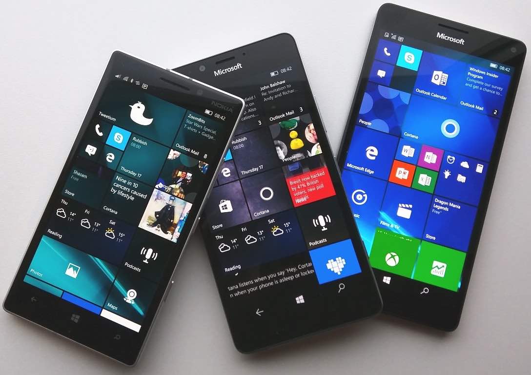 Microsoft объявила об окончании поддержки Windows 10 Mobile