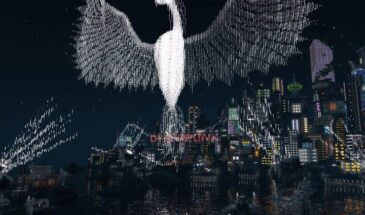 В Minecraft построили город из Cyberpunk 2077