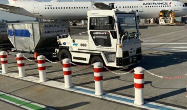 Французский аэропорт испытывает беспилотный багажный тягач