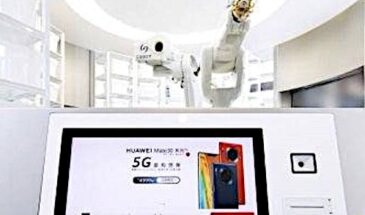Huawei открыли магазин с роботами вместо продавцов