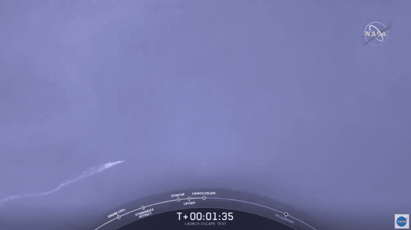 SpaceX провела успешные испытания космического корабля Crew Dragon 
