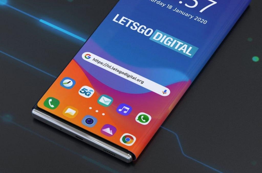 Южнокорейский производитель электроники запатентовал новый смартфон, особенностью которого является гибкий дисплей-обложка