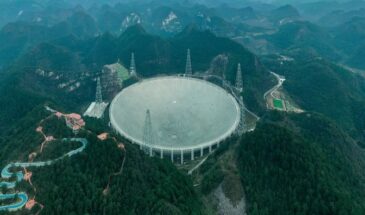 В Китае заработал самый большой в мире телескоп
