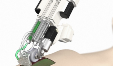 Создан портативный биопринтер, который «печатает» новую кожу поверх раны