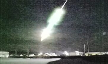 В Свердловской  области упал метеорит